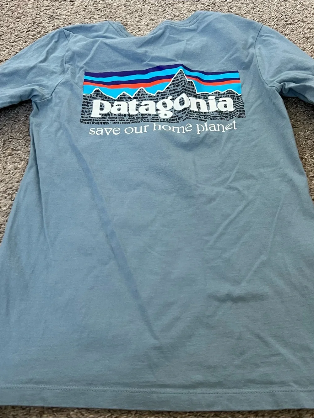 Patagonia light blue
